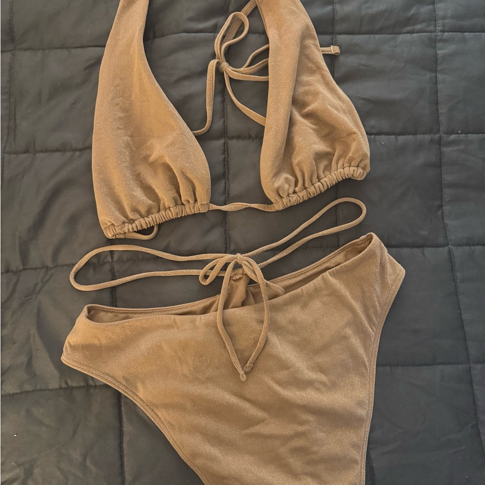 Abercrombie Shimmer Bikini Set